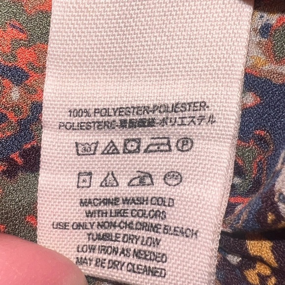 {EUC Free People Darcy Tapestry Tank Top Cropped Size XS} - Picture 7 of 8